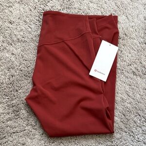 Lululemon maroon Leggings